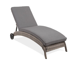 Orion Chaise longue de jardin – gris