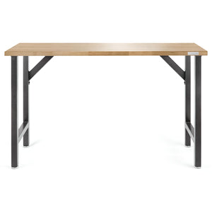 Gladiator Établi modulaire en bois franc de 66,5 po de largeur granite martelé GAWB66HWGG