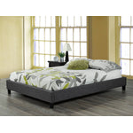 Salento Headboardless Queen Platform Bed - Grey