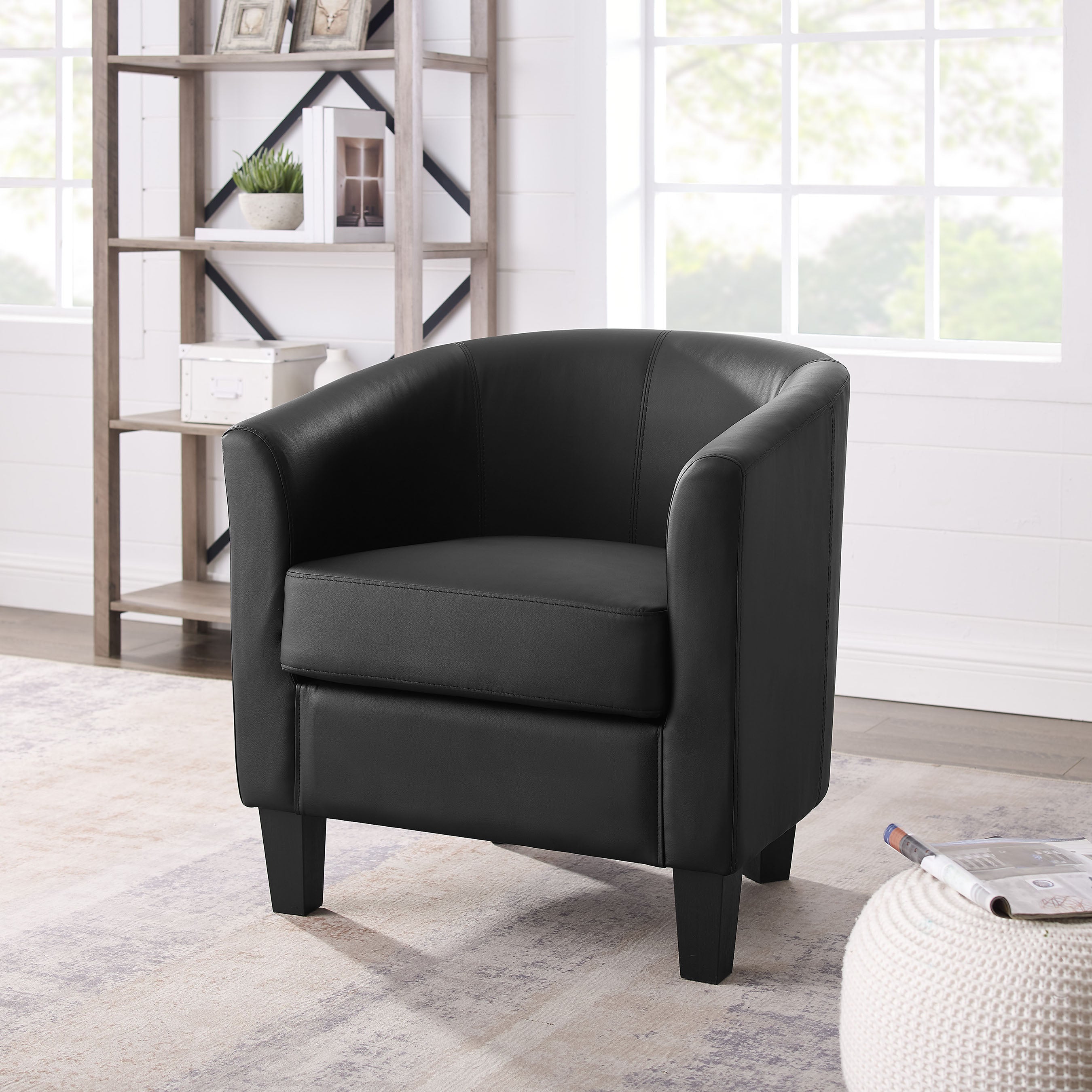 Piper Accent Chair - Black