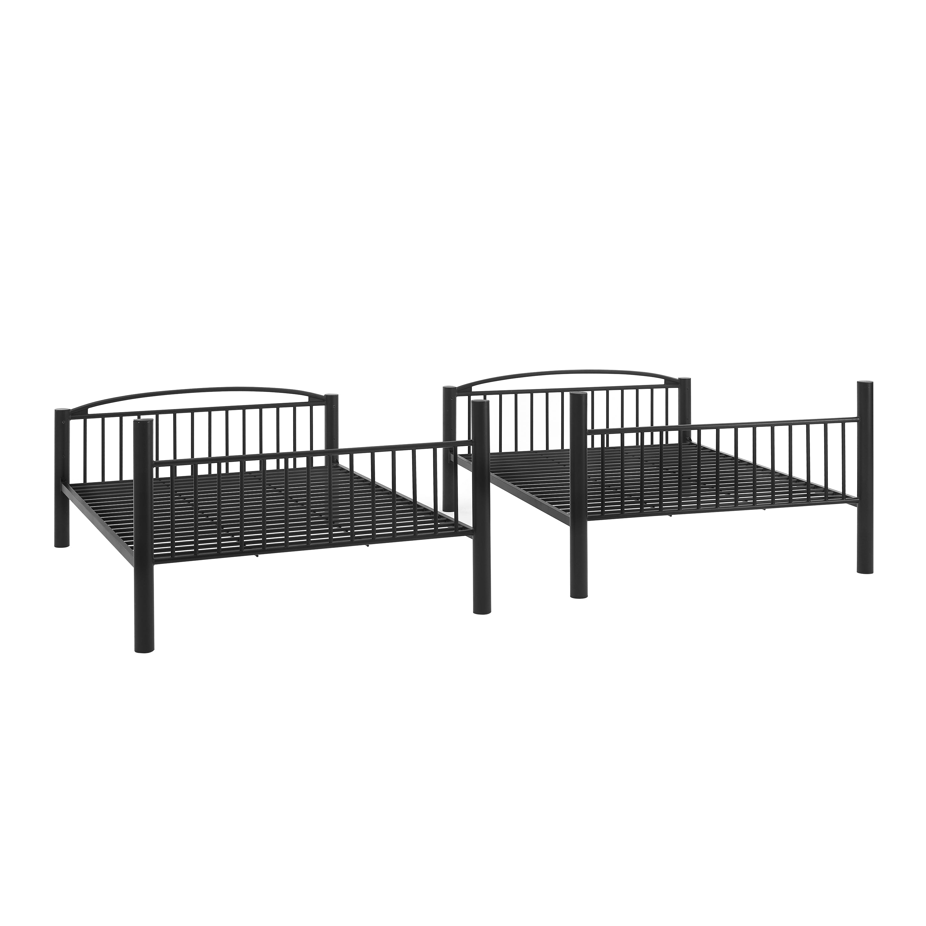 Dylan Full Bunk Bed - Black Matte