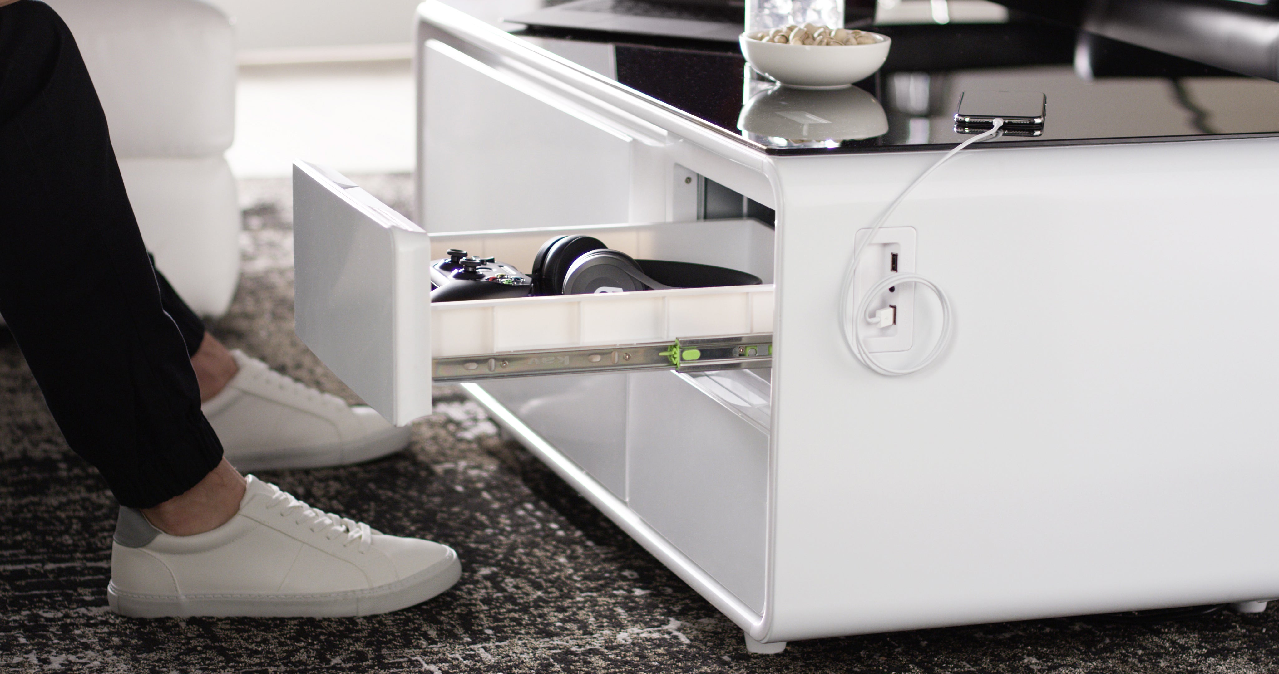 Sobro Smart Coffee Table - Black