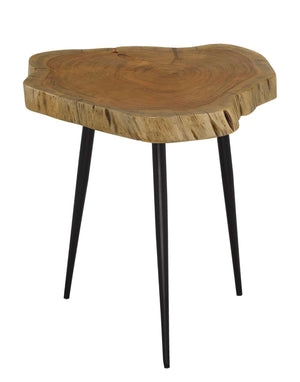Aster Table d’appoint – chêne et noir