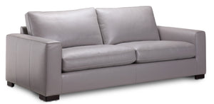 Anderson Sofa en cuir – cendré