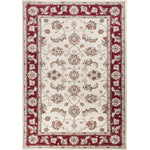 Camlann II Area Rug - 7'10" x 9'10" - Ivory/Red