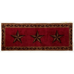 Chapparel Anti Slip Mat - Red / Brown