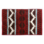 Chapparel Anti Slip Mat - Red / White / Brown