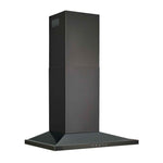 Broan Black Stainless Steel 30" 450 CFM Designer Chimney Range Hood - BWS1304BLS