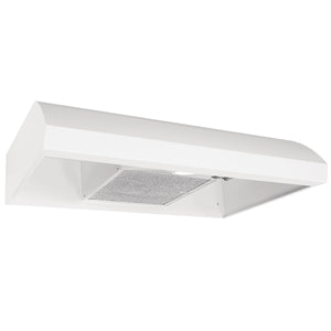 Broan Hotte de cuisinière sous l'armoire 30 po 270 PCM max blanc BXT130WWC
