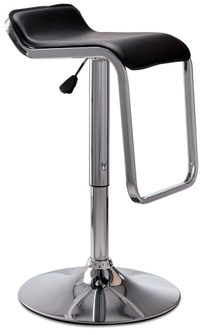 Blair Tabouret hauteur bar – noir, chrome