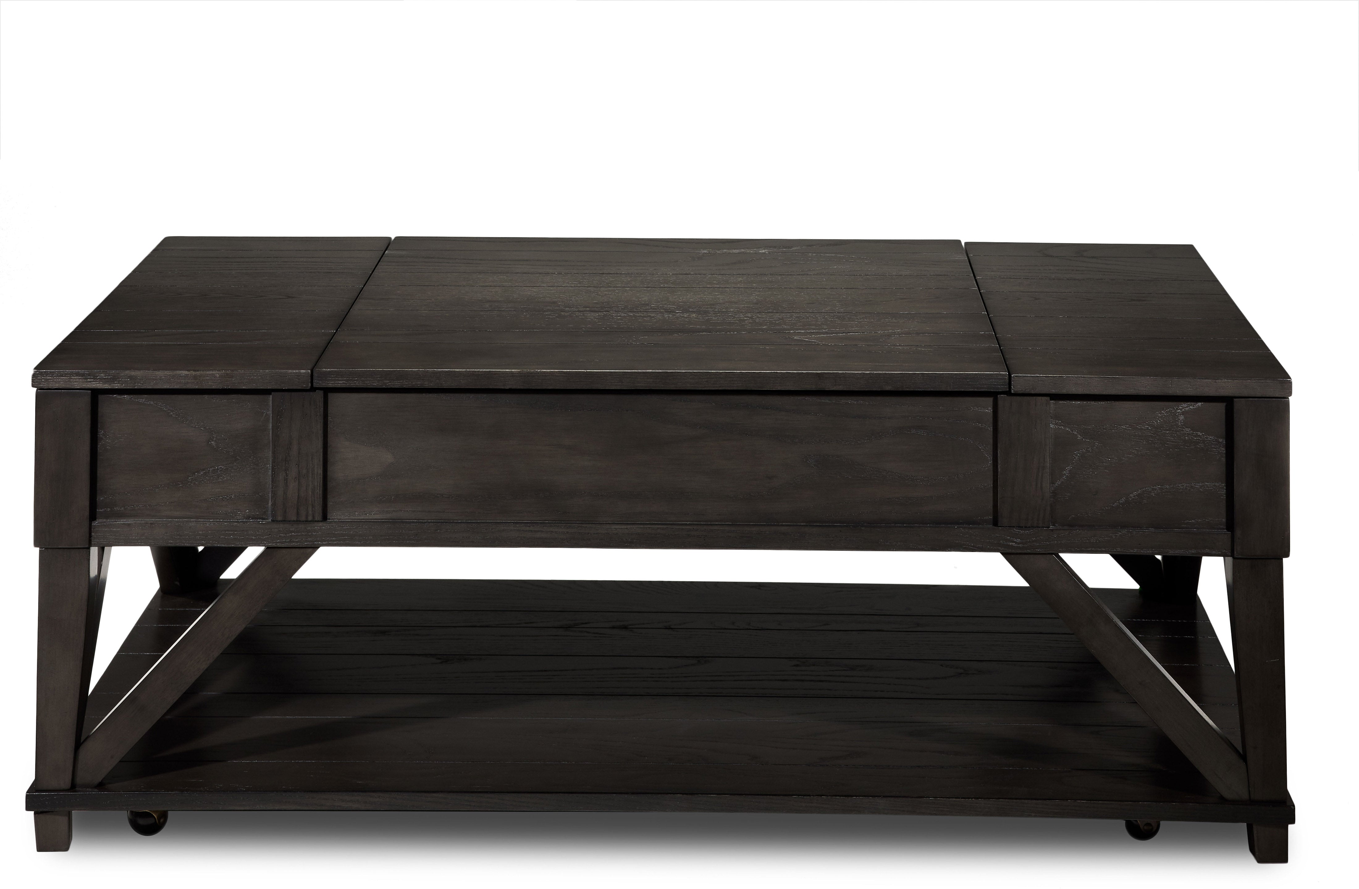 Brandon 48" Lift-Top Coffee Table - African Grey