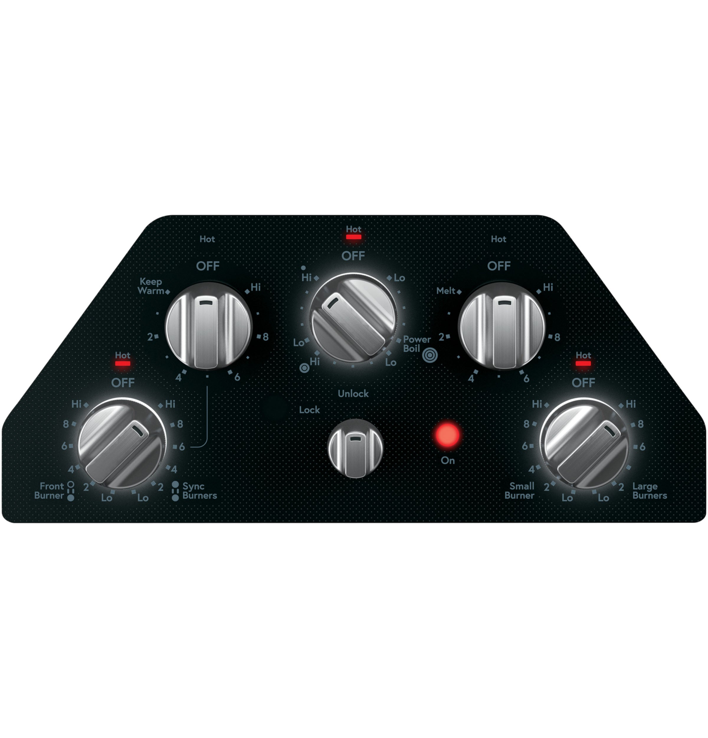 Café Black 30" Built-In Knob Control Electric Cooktop - CEP70302MS1