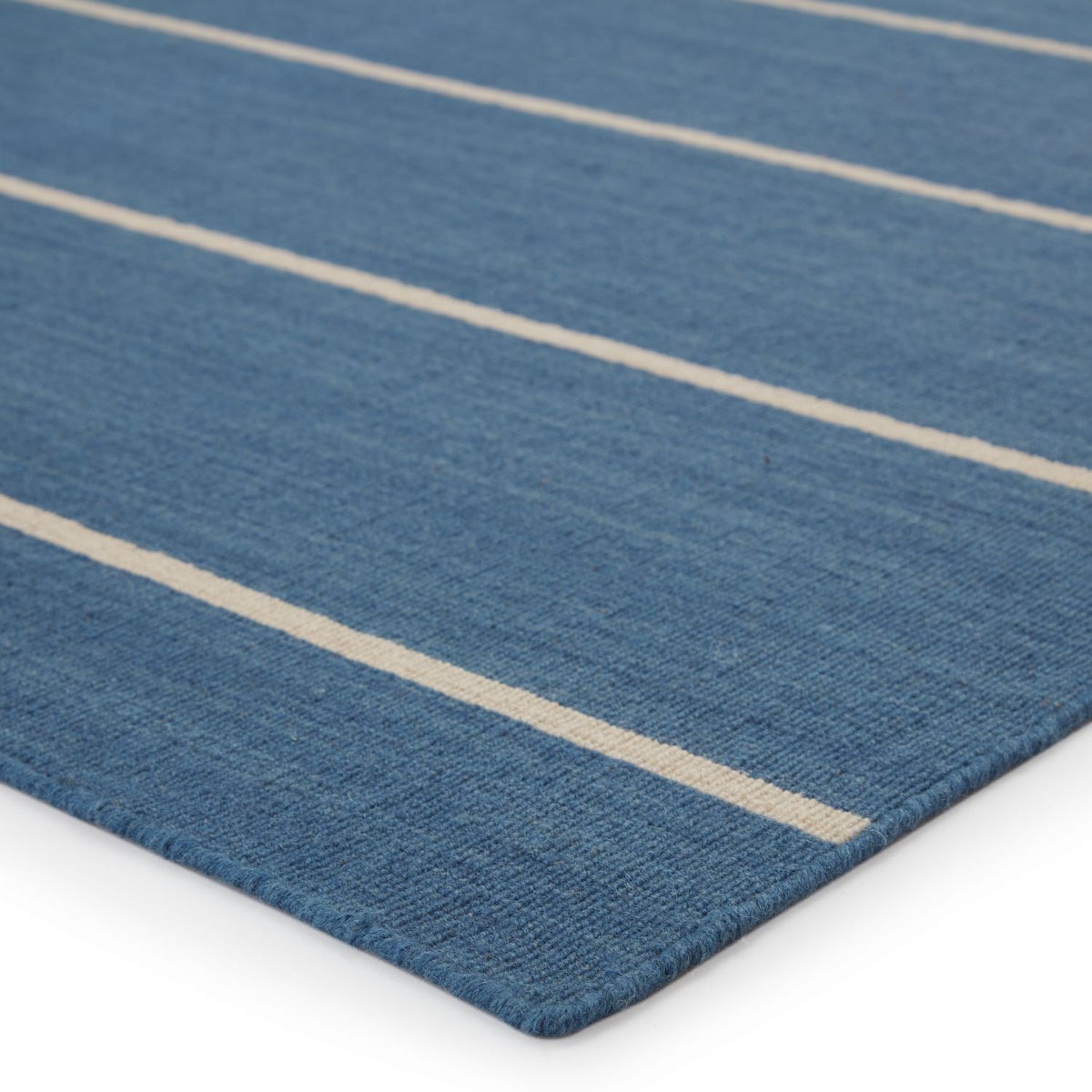 Agkiras I Area Rug - 10' X 14' - Blue/Cream