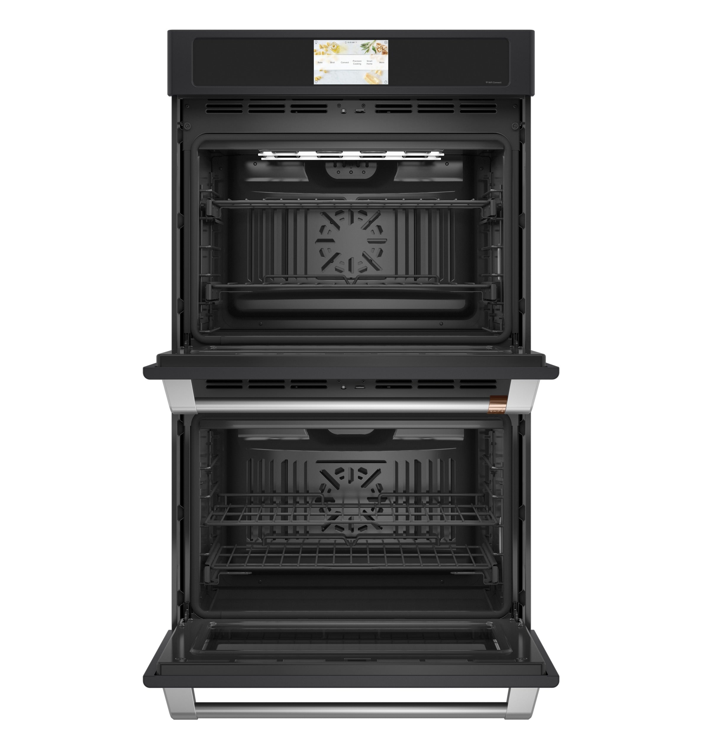 Café Matte Black 30" Built-In Convection Double Wall Oven (10 Cu.Ft) - CTD90DP3ND1