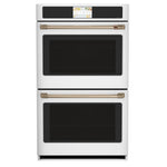 Café Matte White 30" Built-In Convection Double Wall Oven (10 Cu.Ft) - CTD90DP4NW2