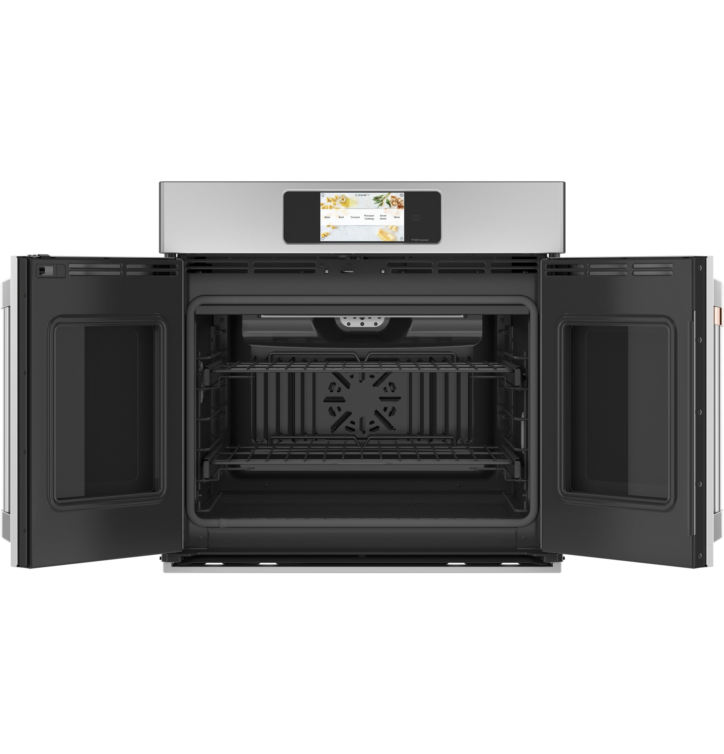 Café Stainless Steel 30" Built-In French-Door Single Convection Wall Oven (5.0 Cu.Ft) - CTS90FP2NS1