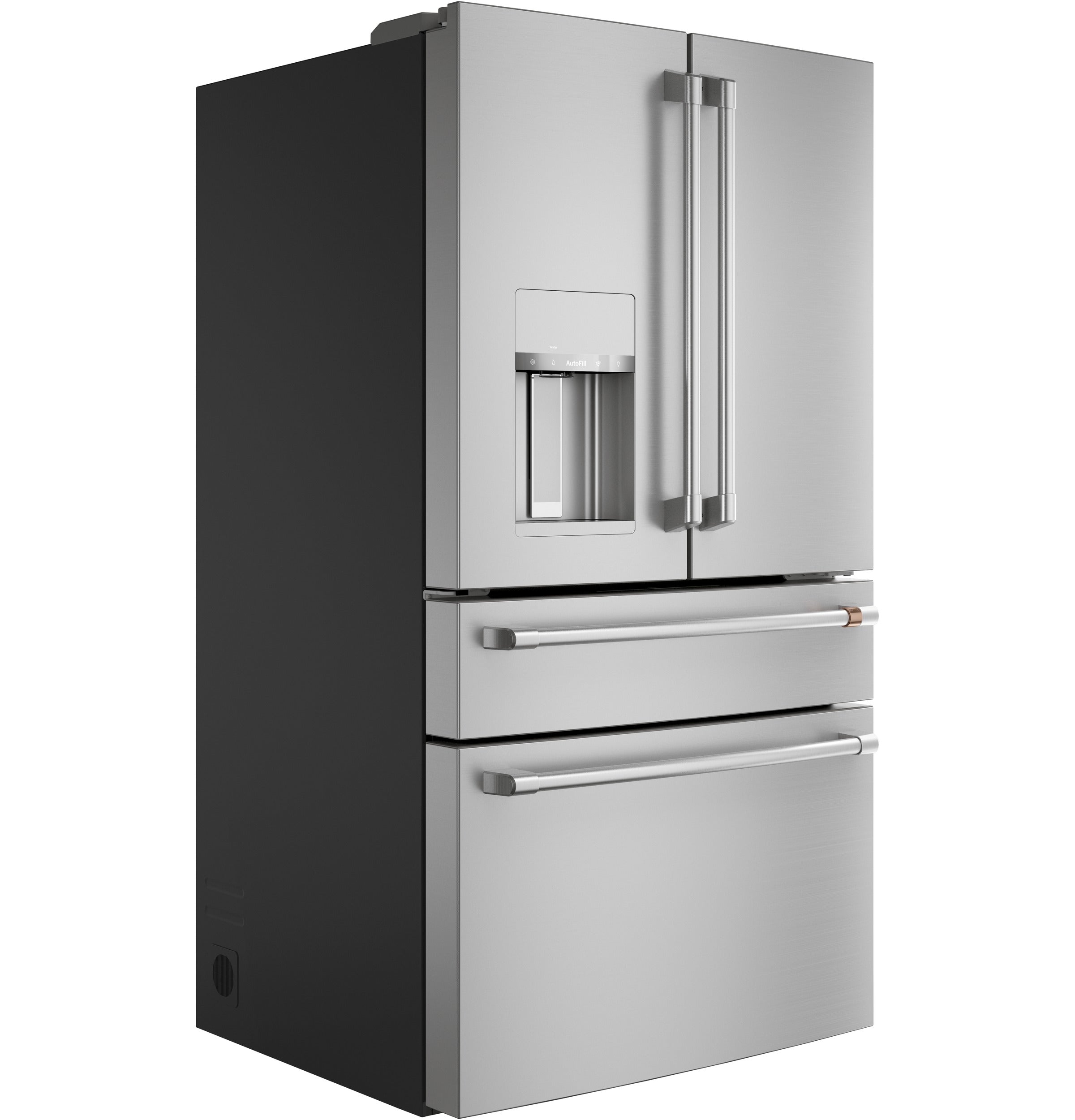 Café 36" 27.8 Cu. Ft. Stainless Steel 4-Door French Door Refrigerator - CVE28DP2NS1