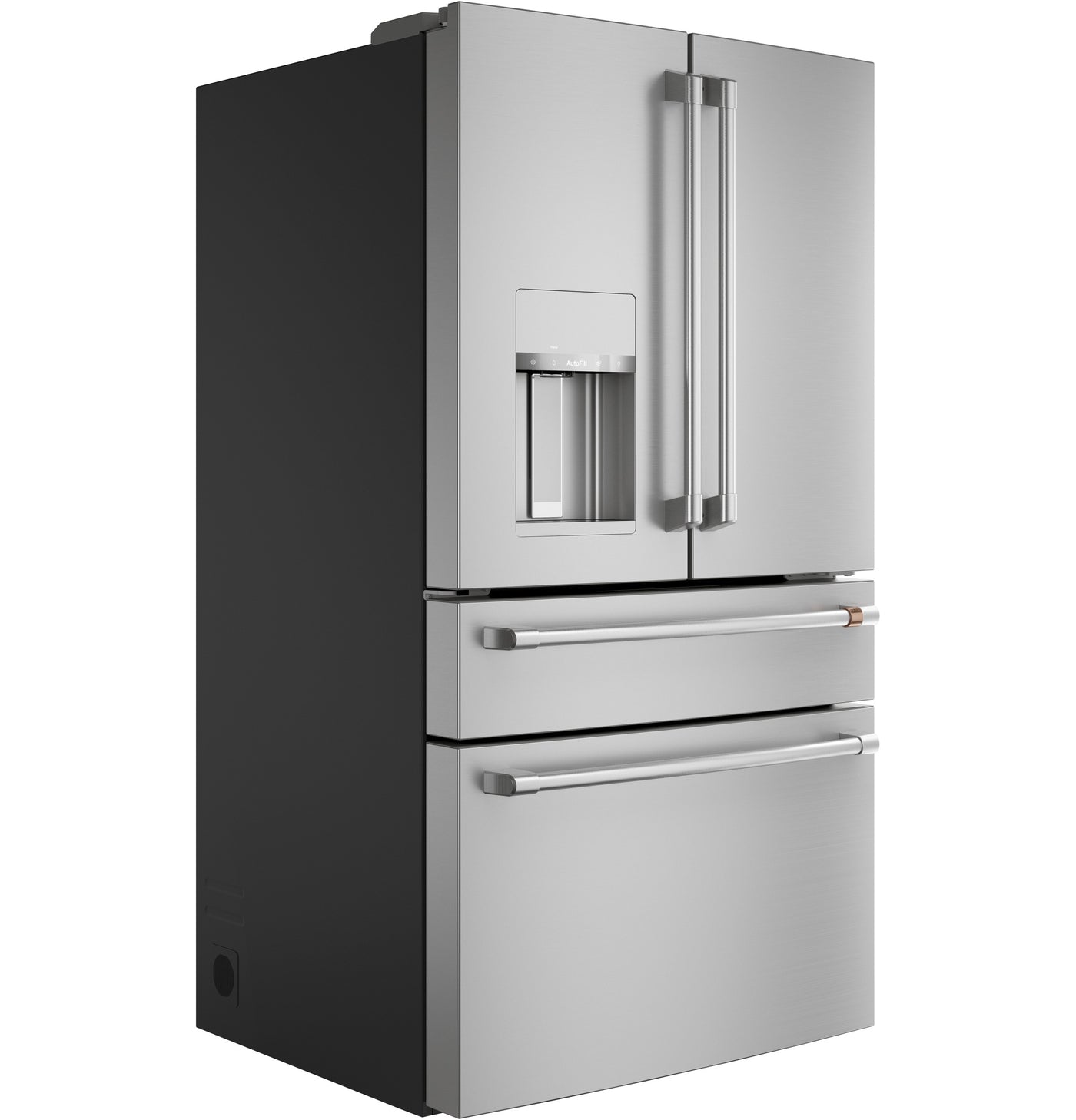 Café Stainless Steel 36" 4-Door French-Door Refrigerator (27.8 Cu. Ft.) - CVE28DP2NS1