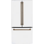 Café 33" 18.6 Cu. Ft. Matte White Counter-Depth French Door Refrigerator - CWE19SP4NW2