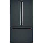 Café 36" 23.1 Cu. Ft. Matte Black Counter-Depth French Door Refrigerator - CWE23SP3MD1