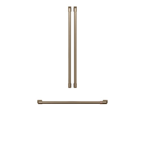 Café Trousse de poignées pour réfrigérateur de 36 po bronze brossé CXLB3H3PMBZ