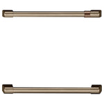 Café Brushed Bronze Undercounter Refrigeration Handle Kit - CXQD2H2PNBZ
