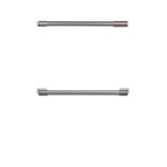 Café Brushed Stainless Undercounter Refrigeration Handle Kit - CXQD2H2PNSS