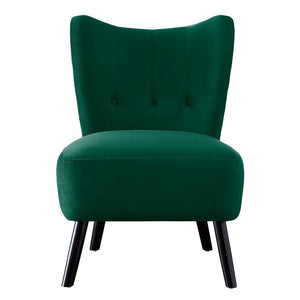 Mimi Fauteuil d'appoint - velours vert