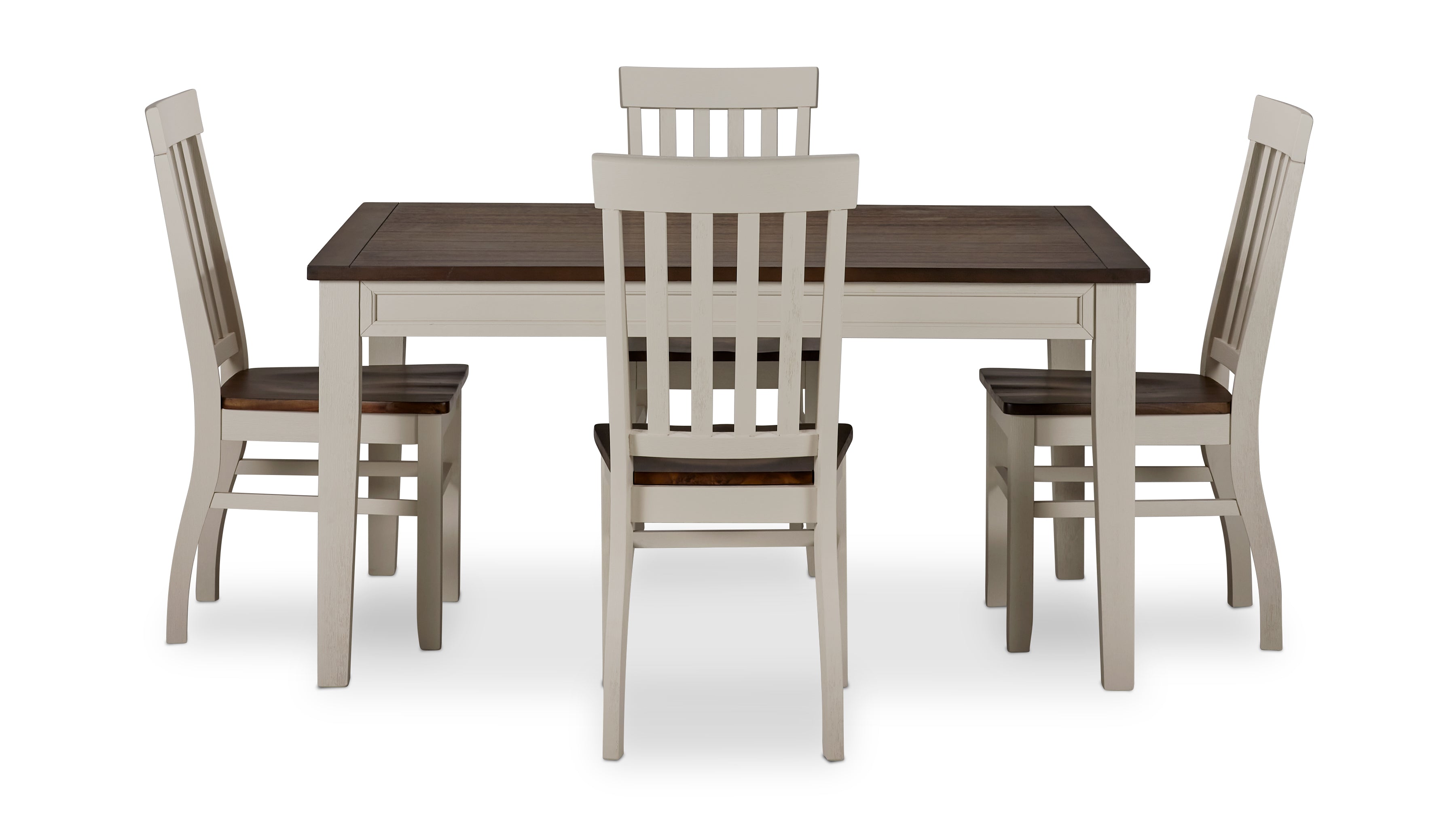 Caylie 5-Piece Dining Set - Ivory, Driftwood