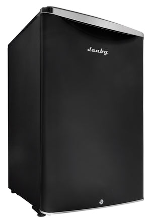 Danby Contemporain Classique Réfrigérateur compact 4,4 pi³ noir métallique DAR044A6MDB