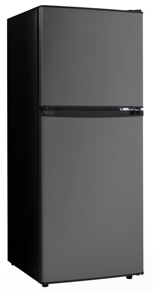 Danby Réfrigérateur compact 4,7 pi³ aspect acier inoxydable noir DCR047A1BBSL