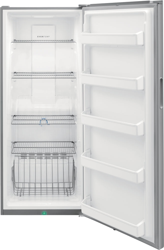 Frigidaire Brushed Stainless Steel Frost Free Upright Freezer (15.5 CU.Ft) - FFFU16F2VV