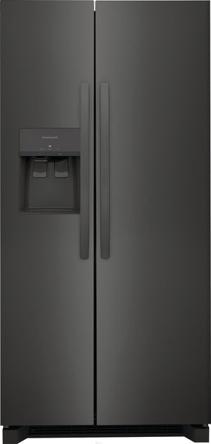 Frigidaire Réfrigérateur 22,2 pi³ de 33 po côte à côte acier inoxydable noir - FRSS2323AD