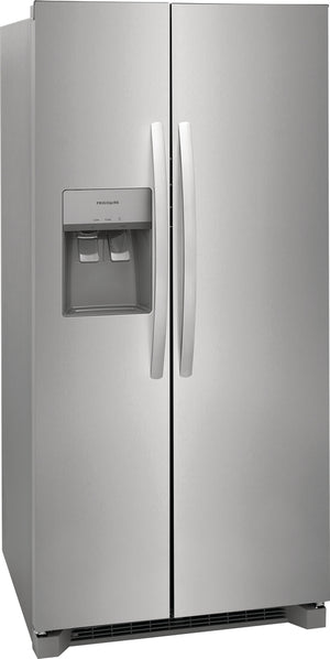 Frigidaire Réfrigérateur 22,2 pi³ côte à côte profondeur standard 33 po acier inoxydable FRSS2323AS