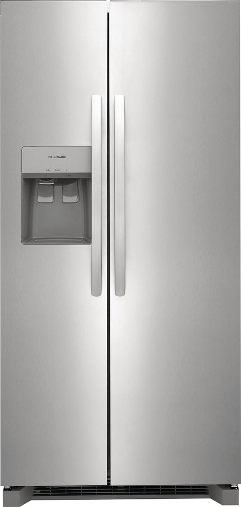 Frigidaire Stainless Steel 33" Standard Depth Side by Side Refrigerator (22.2 Cu. Ft.) - FRSS2323AS