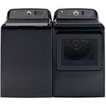 GE Diamond Grey Top-Load Washer (5.3 cu. ft.) & Electric Dryer (7.4 cu. ft.) - GTW680BMRDG/GTD65EBMRDG