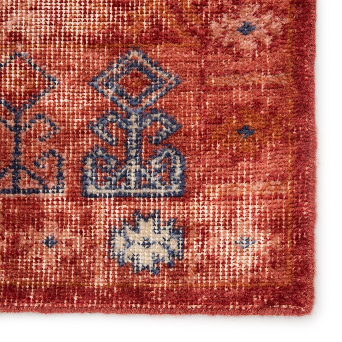 Isionis II Area Rug - 7'10" X 10' - Red/Blue