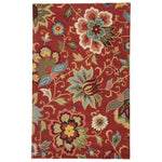 Attalou II Area Rug - 5' X 8' - Red/Multi