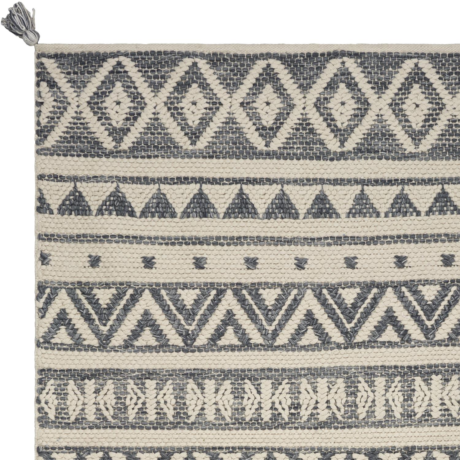 Mission Beach II 6' x 9' - Grey Area Rug