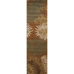 Masset I Runner Area Rug - 2'3" x 8' - Rust