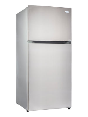 Marathon Réfrigérateur 18,3 pi³ avec congélateur en haut 29,5 po acier inoxydable MFF182SS