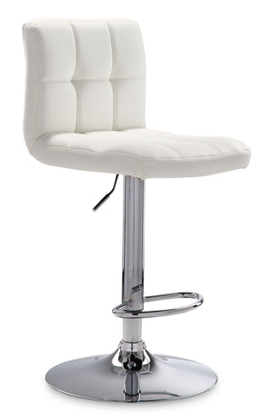 Ivy Tabouret hauteur bar – blanc, chrome