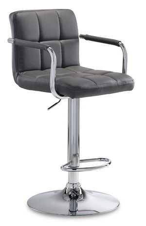 Kane Tabouret hauteur bar – gris, chrome