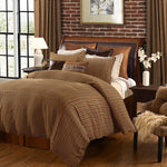 Montpelier 3 Pc. Queen Comforter Set - Brown / Green / Cream