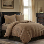Montpelier 3 Pc. Queen Comforter Set - Brown / Green / Cream