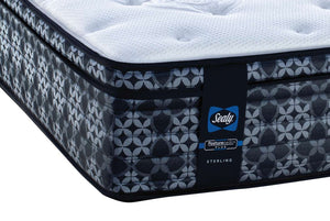 Seally Posturepedic® Plus Série Sterling Hugo médium à plateau euro Matelas simple XL