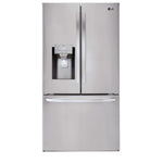 LG 36" 28 Cu. Ft. Smudge Resistant Stainless Steel French Door Refrigerator with Ice & Water Dispenser - LRFS28XBS