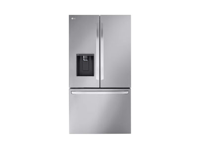 LG Réfrigérateur intelligent 26,0 pi³ avec porte à 2 battants à profondeur de comptoir MAX acier inoxydable LRFXC2606S