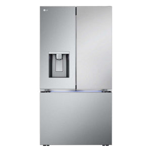 LG Réfrigérateur intelligent 26 pi³ de 35,75 po avec porte à 2 battants à profondeur de comptoir MAX avec quatre type de glace acier inoxydable - LRYXC2606S