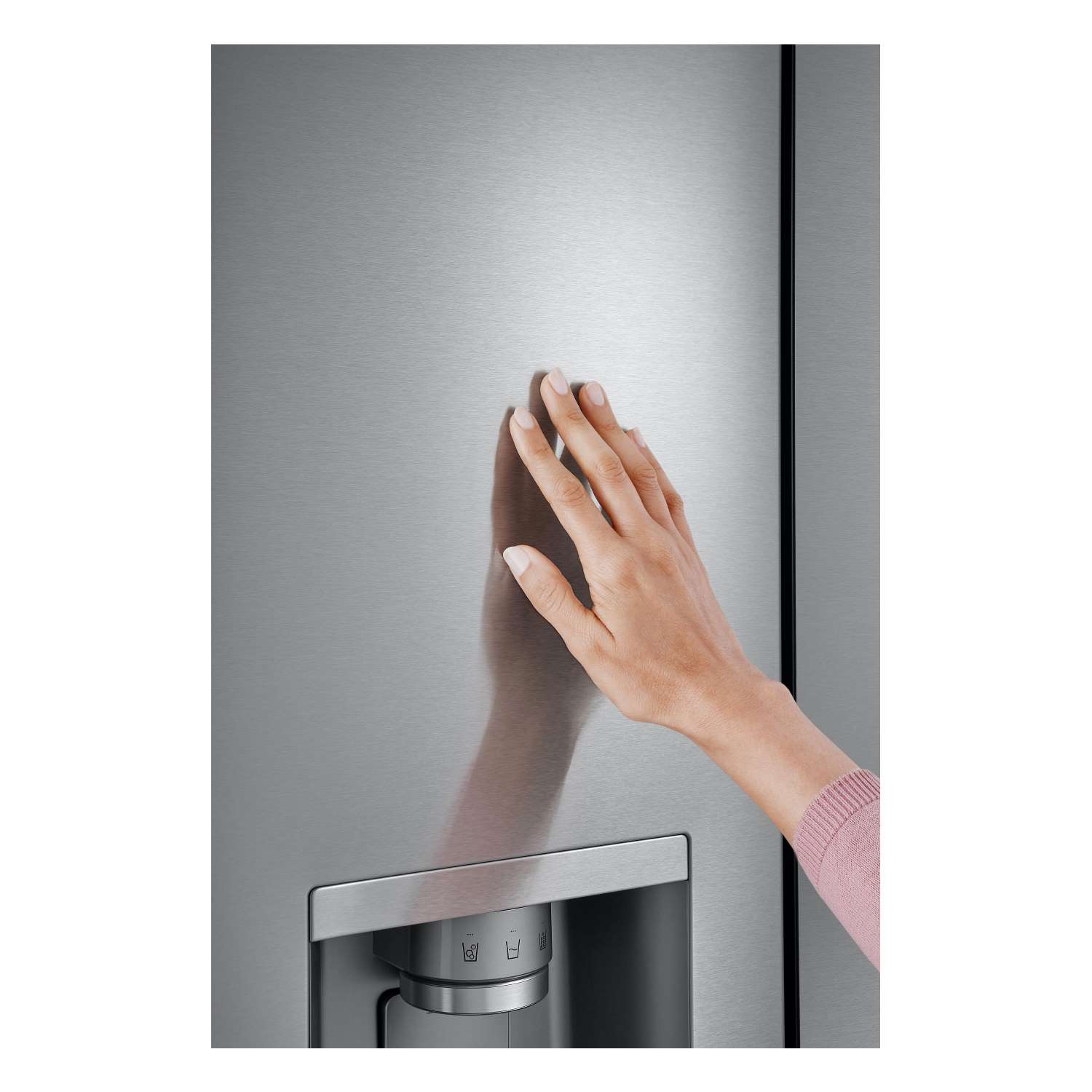 LG 35.75" 26 Cu. Ft. Stainless Steel Smart Counter-Depth MAX™ French Door Refrigerator with Four Types of Ice - LRYXC2606S